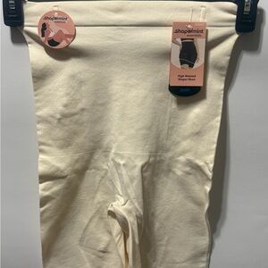 Shapermint Womens Cream Shapewear Bottoms